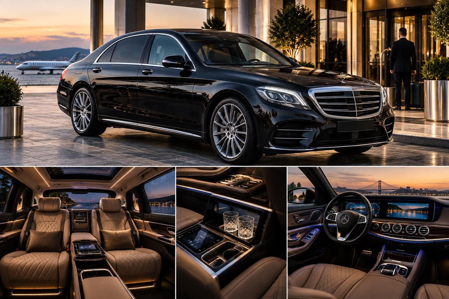 Mercedes S-Class VIP transfer aracı