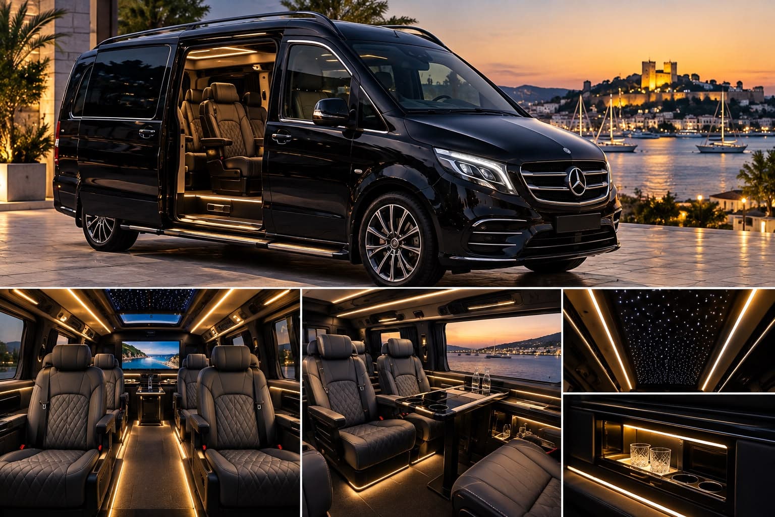 Premium VIP Vito VIP transfer aracı