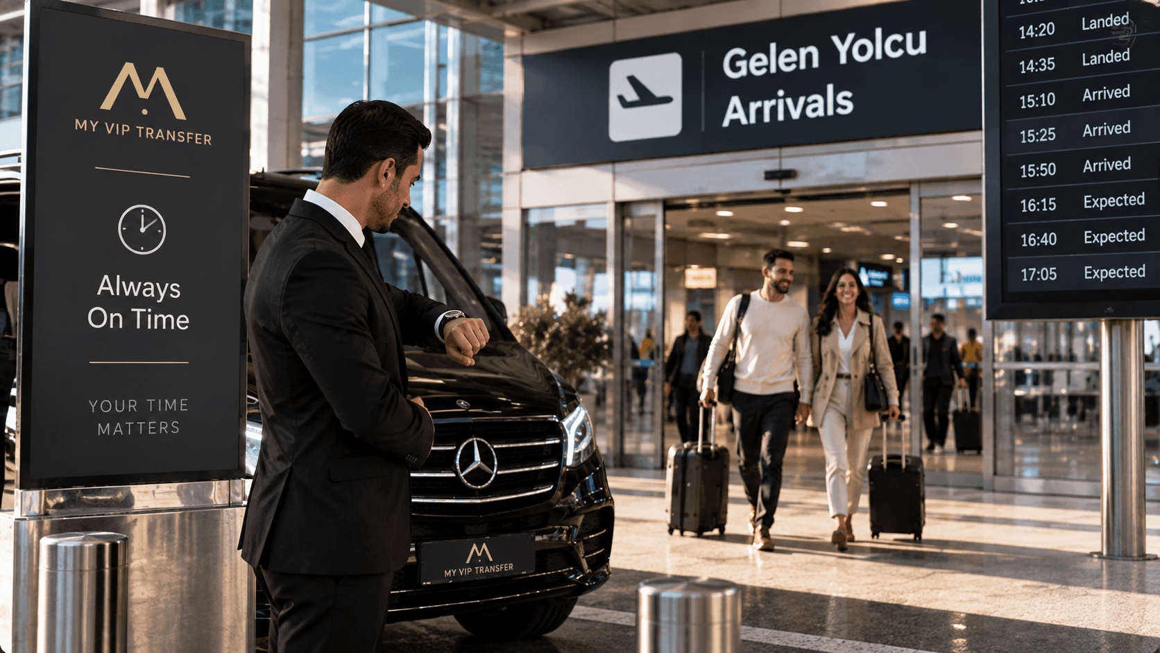 Zamanında karşılama hizmeti